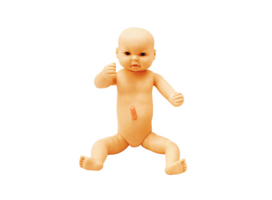 高级出生婴儿附脐带模型(男婴\女婴任选柔软型)