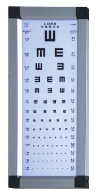 丹阳华龙led视力表灯箱拼角普通型（标准对数5m、2.5m、多功能）