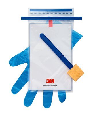 3m™ ssl10nb2g海绵涂抹棒，含10毫升中和缓冲液和手套 ，100套/箱