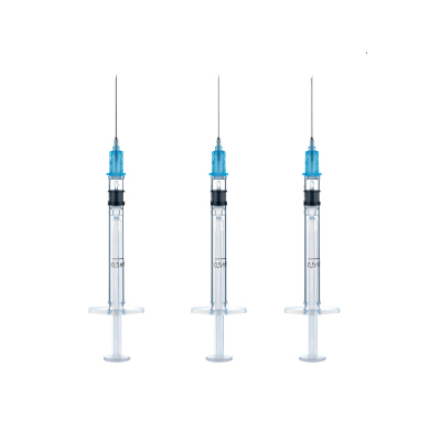 一次性使用无菌自毁型固定剂量疫苗注射器 带针