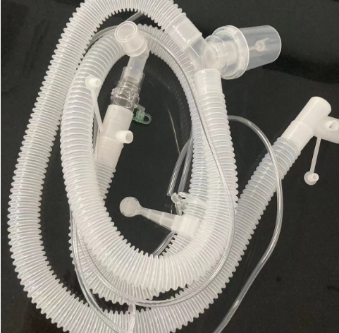 昌华一次性使用呼吸回路套件型号：麻醉管路型、呼吸管路型。