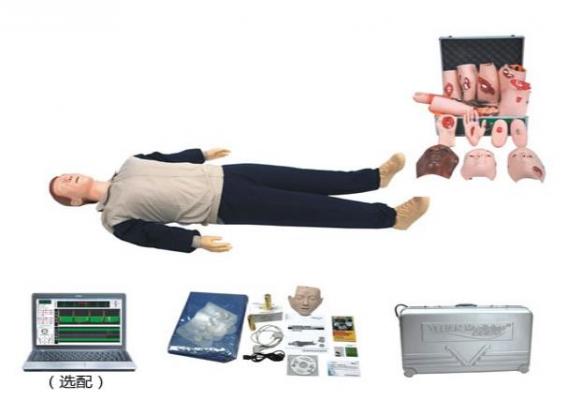 电脑高级心肺复苏与创伤模拟人（计算机控制二合一功能）