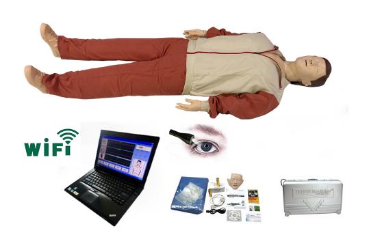 电脑高级心肺复苏模拟人（计算机控制/无线连接/瞳孔对光反射）