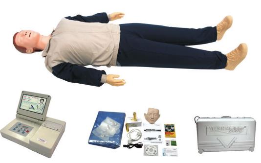 大屏幕液晶彩显高级电脑心肺复苏模拟人