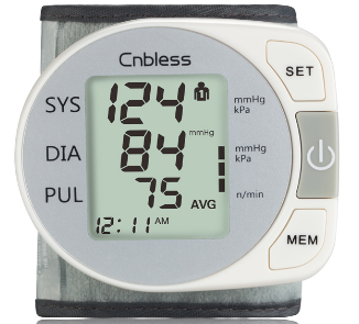 BLS-2008A 腕式血压计白款