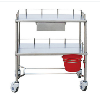 欣雨辰XINYUCHEN 全不锈钢治疗车 B14