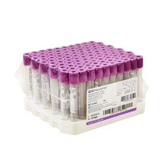 BD血常规管 紫色头盖 EDTA管 367863