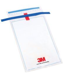 3m™ bp701印制样品袋，7英寸 × 12英寸， 55盎司，3密耳，1000/每箱