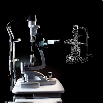 keeler台式裂隙灯pulsair intellipuff