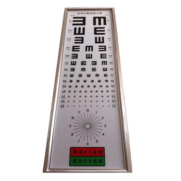 丹阳华龙led视力表灯箱拼角cb-006