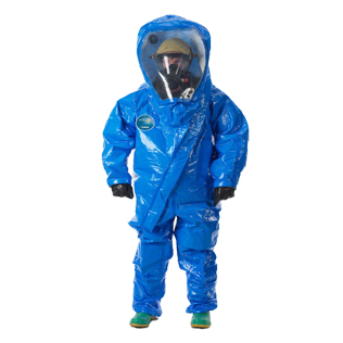 雷克兰INT640W加强型宽屏A级气密型重型防化服