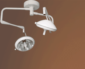 医用单双头手术室吊式吸顶式冷光源