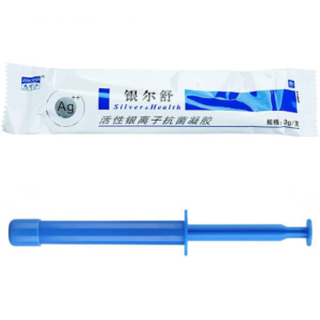 杰可沙活性银离子抗菌凝胶/液(银尔舒+银尔洁)妇科私处消炎杀菌