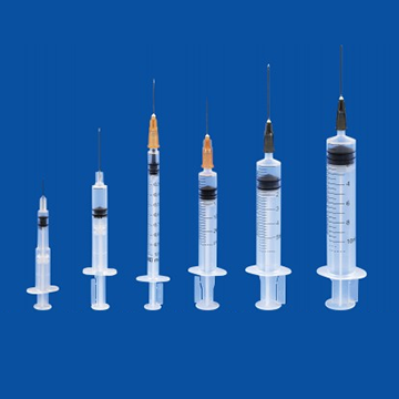 灵洋自毁式一次性使用无菌注射器 带针 组合