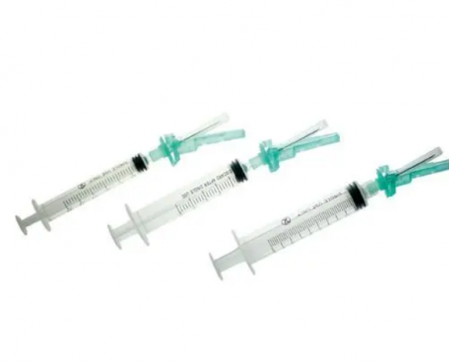 一次性使用防针刺无菌注射器 带针