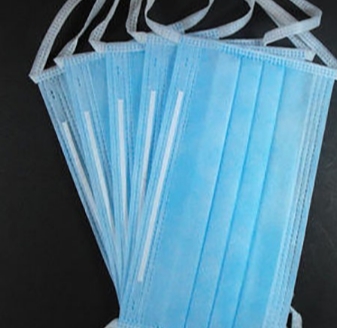 平面形绑带式 17.5cm×9.5cm医用外科口罩