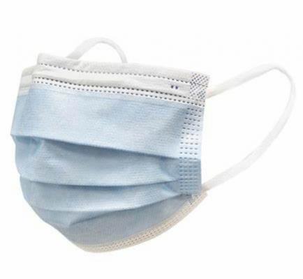 医用外科口罩平面耳挂式12.5×9cm