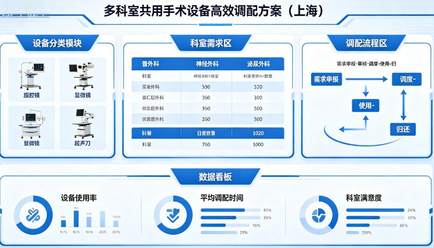 多科室共用手术设备的高效调配方案（上海）